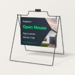 Real Estate A-Frame Signs (Sign + Frame)