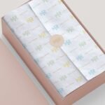 Colored toilet paper