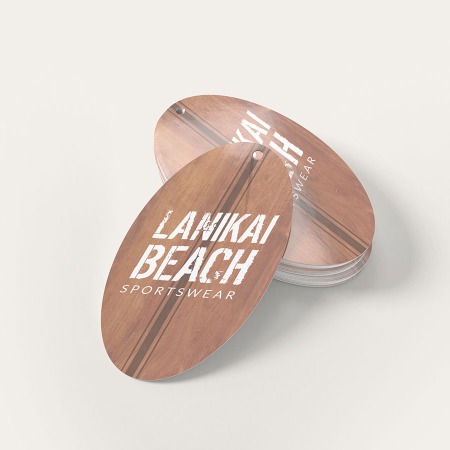 Oval Hang Tags Small Business Marketing Materials A