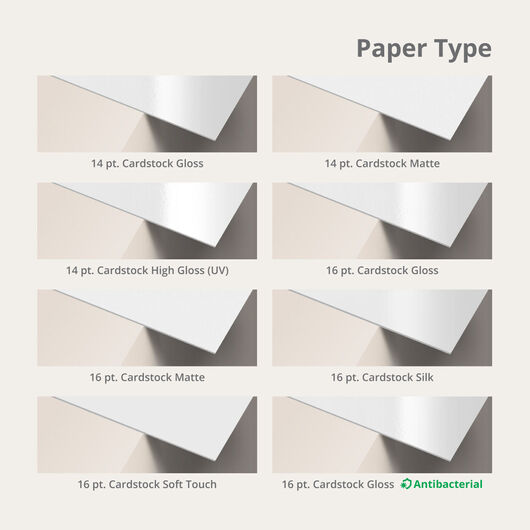 UP Die Cut Hang Tags Paper Type Spec Image B