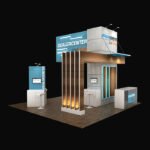 DEALER CENTER 20 x 20 m | Industrial Style Island Exhibit