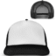 Retro Trucker Cap – 5-Panel Mesh Hat with Padded Front and Adjustable Snapback قبعة سائق الشاحنة الرجعية بخمسة ألواح وواجهة مبطنة – مقاس قابل للتعديل