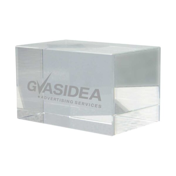3D Rectangular Crystal Cube Printing CR 26