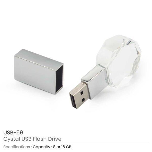 Crystal USB Flash Drives 59