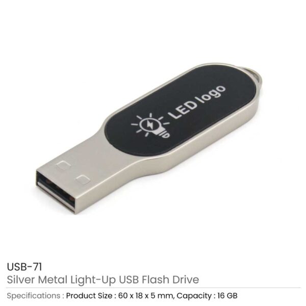 Light up Logo Oval USB 71 1