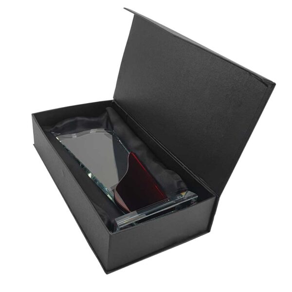 Tower Shaped Crystal Awards with Box CR 48