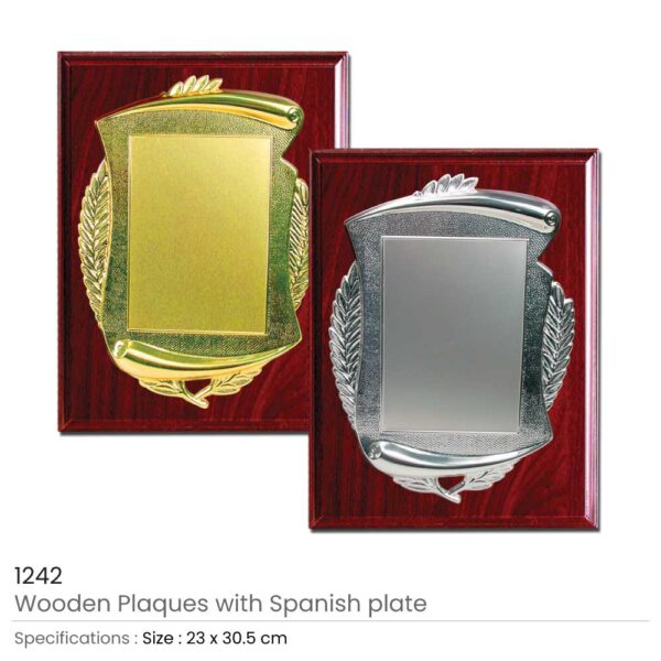 Wooden Plaques 1242 01