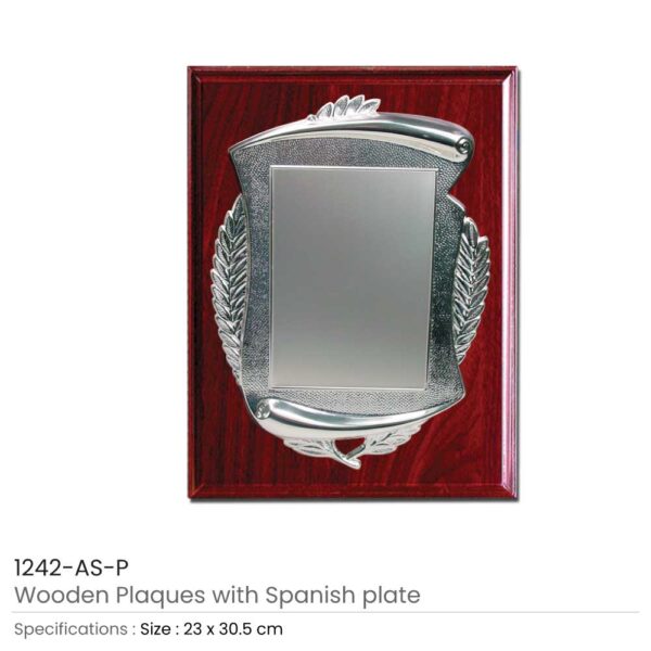 Wooden Plaques 1242 AS P