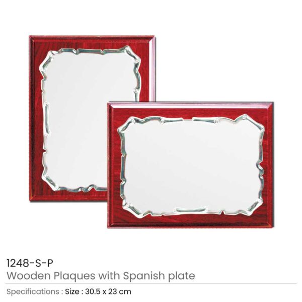 Wooden Plaques 1248 S P 01