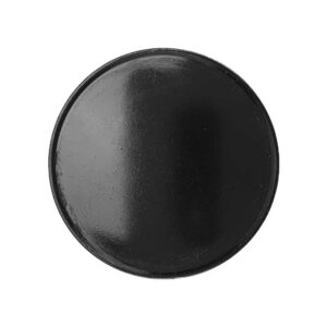 شارات معدنية سوداء مستديرة