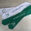 Saudi National Day Scarf in Green and White