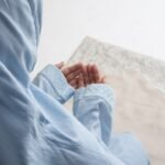 طقم ملابس صلاة مطرزة – أزرق سماوي