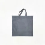 Gray canvas bag